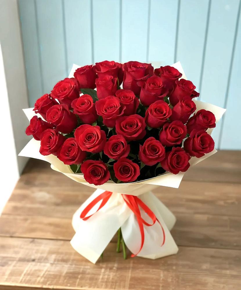 Букет 29 Красных роз в Усть-Джегуте