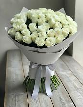 Букет 35 Белых роз в Усть-Джегуте