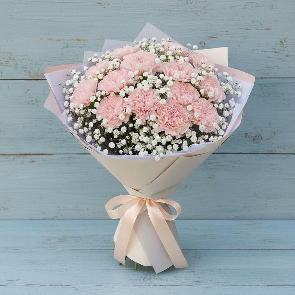 Букет цветов из: Гвоздики в Усть-Джегуте