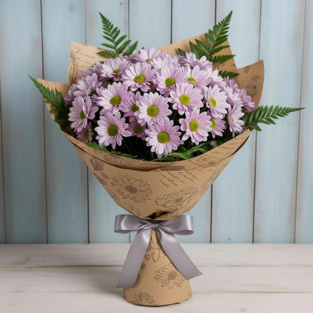 Букет цветов из: Хризантемы в Усть-Джегуте