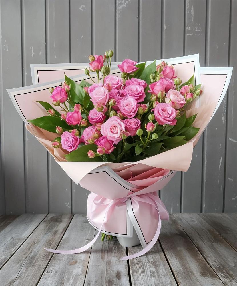 Букет Розовый кустик в Усть-Джегуте