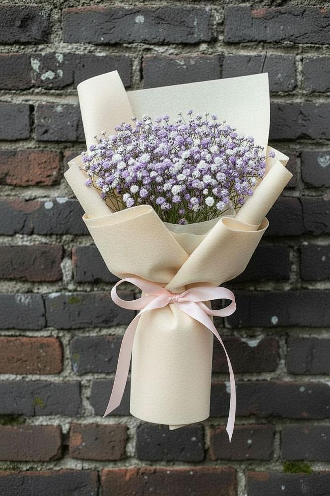 Букет цветов из: Гипсофила в Усть-Джегуте