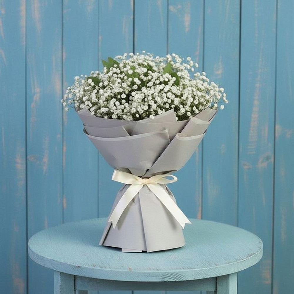 Букет цветов из: Гипсофила в Усть-Джегуте