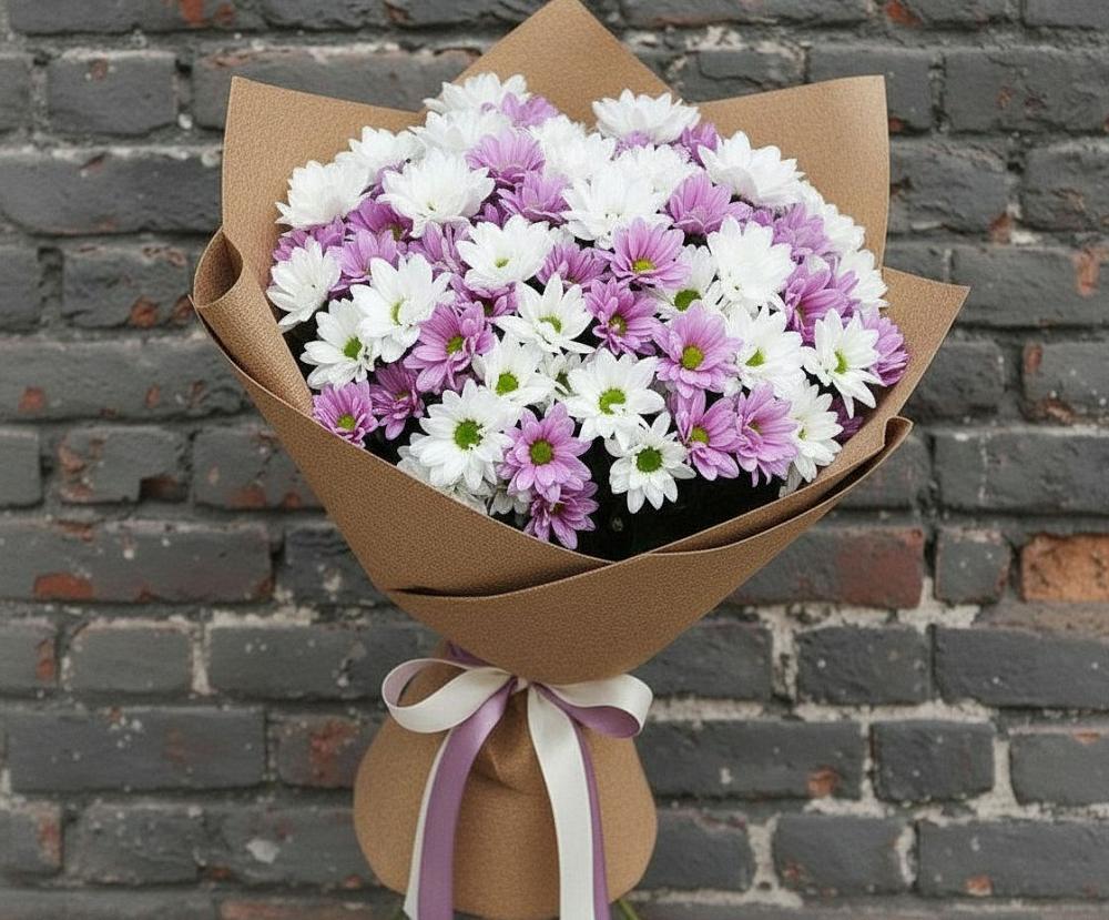Букет цветов из: Хризантемы в Усть-Джегуте