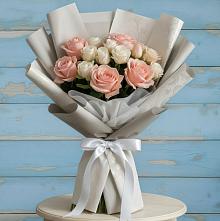 Букет цветов из:  Розы #REPLACE_PRED# Усть-Джегуте