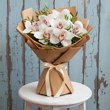 Букет цветов из:  Орхидеи и Розы #REPLACE_PRED# Усть-Джегуте